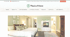 Desktop Screenshot of maidinfrisco.com