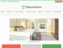 Tablet Screenshot of maidinfrisco.com